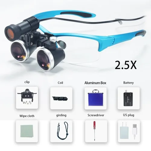 5W 2.5X blue US