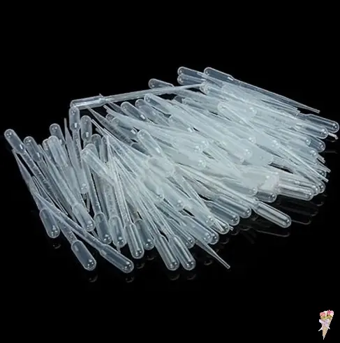 Image de Compte-Gouttes Plastique 3ml - Lot de 10
