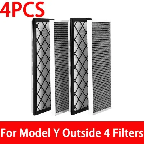 Image de Filtre Climatisation Charbon Actif pour Tesla Model Y 2020-2024