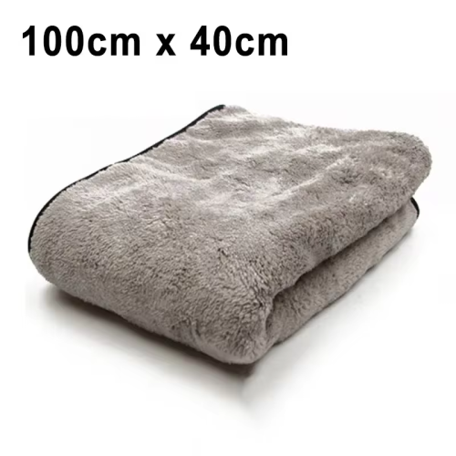 Immagine di 100x40 cm Asciugamano per lavaggio auto in microfibra Asciugatura rapida Pulizia automatica Panno ex...