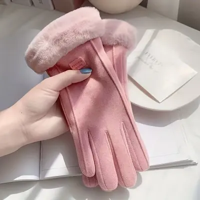 Image de Mitaines Tactiles Hiver Femme - Chaudes & Élégantes