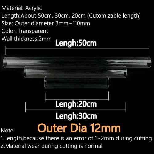Buiten diameter 12mm