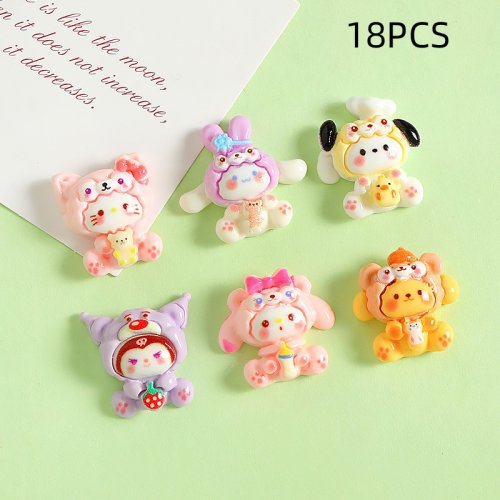 Image de Kit DIY Sanrio Mignon - 18-20 Pièces pour Créer des Accessoires