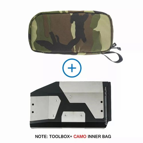 Box and Camo Bag