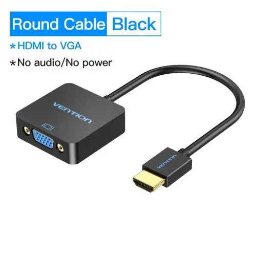 Image de Adaptateur HDMI vers VGA 1080p avec Audio