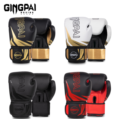 Immagine di 6/8/10/12/14/16oz Guantoni da boxe Guanti da allenamento MMA Muay Thai all'ingrosso Bambini Adulti Donne Uomini Guanti sportivi Guanti De Boxeo Rosa
