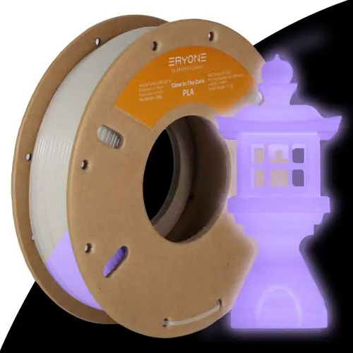 Image de Filament PLA Brillant dans le Noir 200g