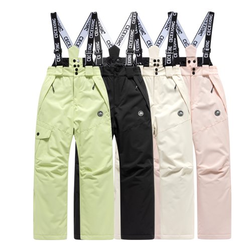 Image of New Children's ski pants Winter Outdoor Ski Pants Windproof Waterproof Warm Snowboarding  Snow Sports   Boys&Girls Skiing Pants