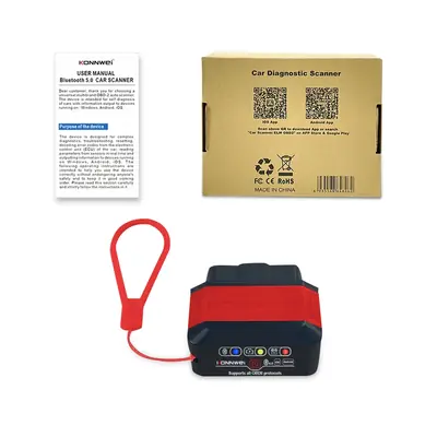 Image de Lecteur OBD2 Bluetooth 5.0 pour Voiture - Diagnostic Rapide et Précis