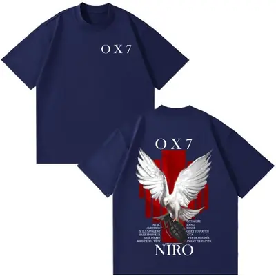 Image de T-Shirt Niro Ox7 - Style Hip Hop Vintage
