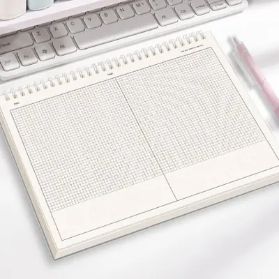 Image de Carnet 2 en 1 : Ligne & Grille - 120 Pages