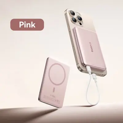 Image de PowerBank Magnétique Ultra-Fin 10000mAh pour iPhone & Samsung