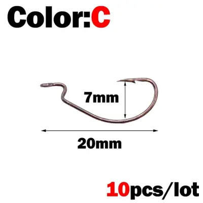 Image de Hameçons Soft Jerk Rockfishing - Lot de 10 Pièces