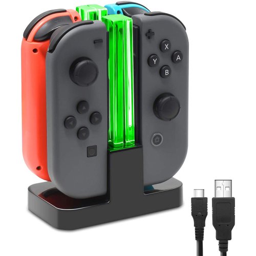 Afbeelding van Nintendo Switch Oplaadstation met LED-Indicator