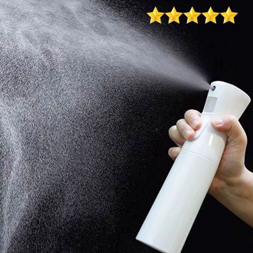 Afbeelding van Natuurlijke Haarverzorgingsset met Vernevelende Waterfles, Haarlak en Desinfectie Tool voor Zacht en Gezond Haar