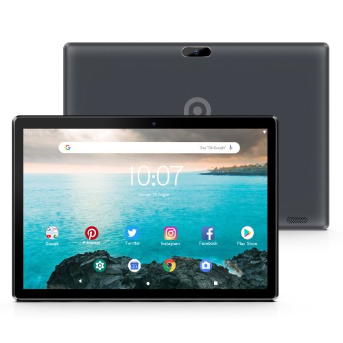 Pritom 10-inch Tablet PC met SIM-sleuf, Android 13, 64 GB Opslag, Octa-Core Processor, Touchscreen, WiFi, GPS en 3G Telefoongesprek Ondersteuning