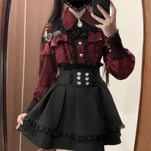 345 rojo conjunto