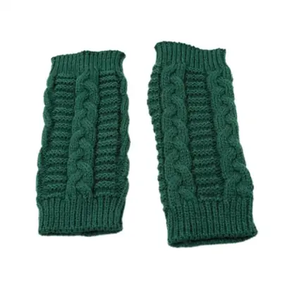 Image de Gants Hiver Femme - Demi-Doigts Chauds & Doux