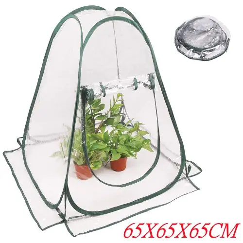 Image de Serre Pop-Up Mini Portable pour Plantes Intérieur/Extérieur