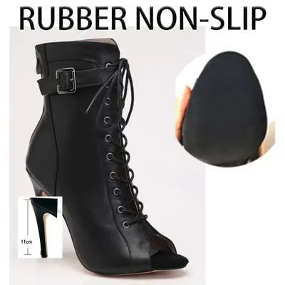 Image de Chaussures de Danse Salsa Femme - Talons & Semelle Caoutchouc