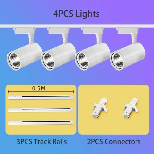4PCS White Sets
