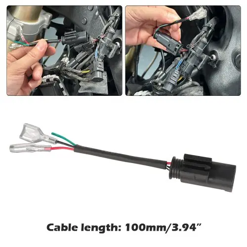 Image de Connecteur Prise de Courant Y pour BMW R1200, R1250, F850GS, S1000RR et Plus