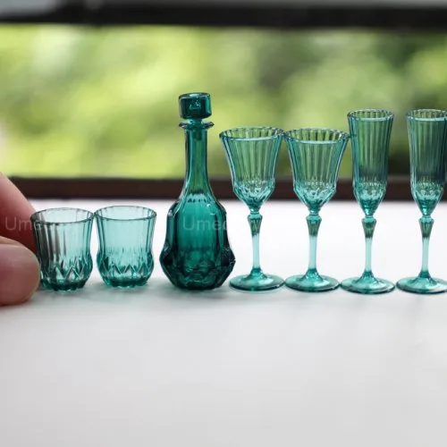 Fles en glas B