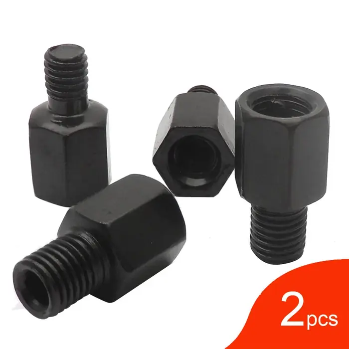 Image de Adaptateurs Rétroviseurs Moto M10/M8 - Noir