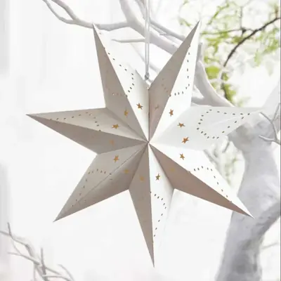 Image de Pendentifs Étoiles Lumineux - Décoration Eid Mubarak