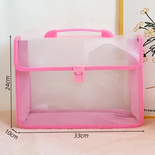 Image de Sac de Rangement Transparent A4 - Grande Capacité & Étanche