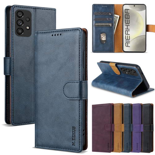 Afbeelding van Flip Leather Case Voor Samsung Galaxy A55 A15 A35 A25 A17 A16 A56 A36 A14 A34 A54 A13 A23 A33 A53 A52 A72 A32 A12 5G Portemonnee Cover
