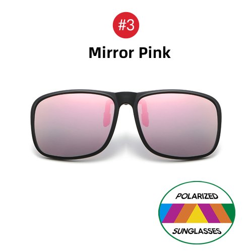 Image de Lunettes de Soleil Polarizées Rabattables pour Conduite