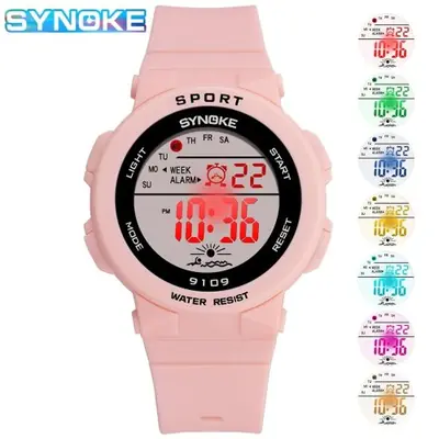 Image de Montre Sport Enfant Étanche - Colorée & Numérique