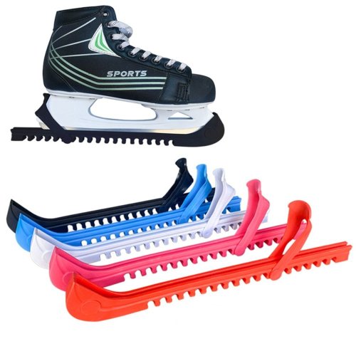 Imagen de Protector de hoja de hielo antideslizante Universal, funda protectora ajustable, protectores de patín de hielo resistentes al desgaste, 1 par