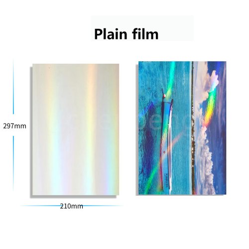 50pcs transparant hologram