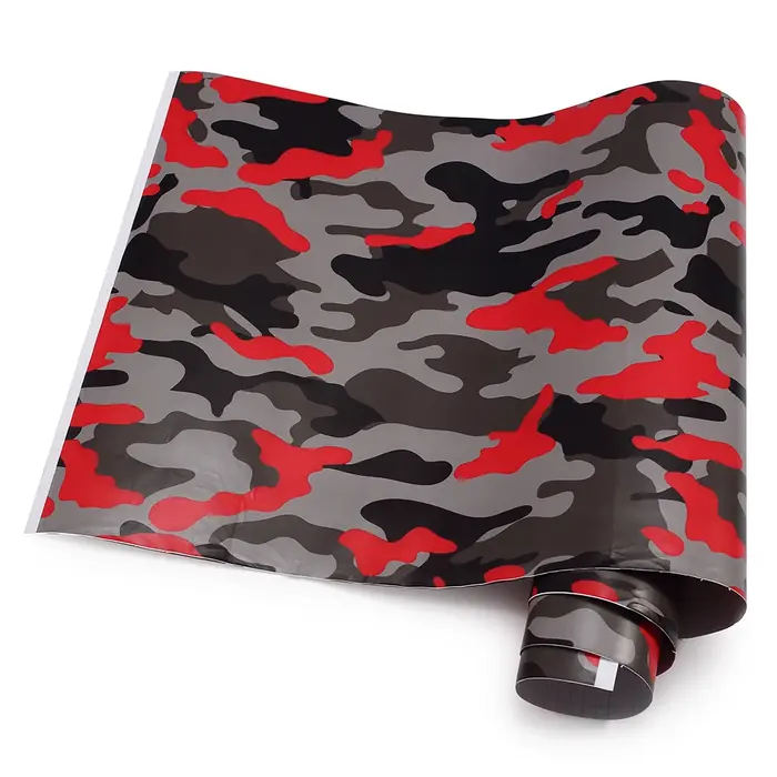Image de Vinyle Autocollant Rond Rouge pour Voiture & Moto