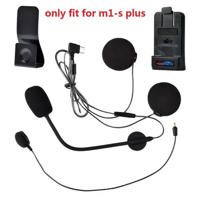 Image de Casque Moto Bluetooth Intercom avec Micro et Haut-Parleur