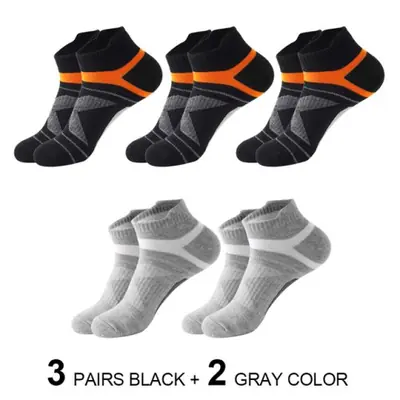 Image de Chaussettes Homme Été - 5 Paires Coton Respirant
