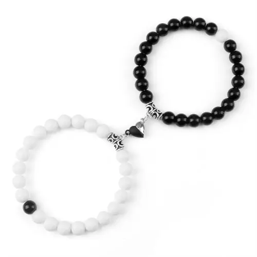 Image de Bracelets Amoureux - Ensemble 2 Pièces en Pierres Naturelles