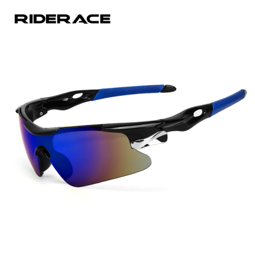 Bild von Rider Ace Sport Sonnenbrille für Männer – Hochleistungs-Rennrad- und Mountainbike-Brille mit UV-Schutz und Anti-Fog Technologie