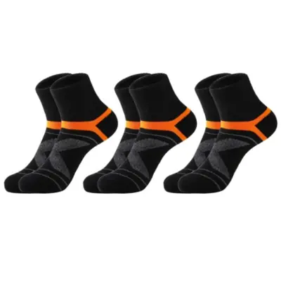 Image de Chaussettes Noires Homme - Respirantes & Anti-Transpiration