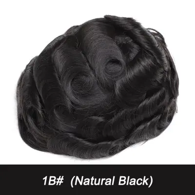 Image de Toupet Homme Cheveux Humains 130% Densité