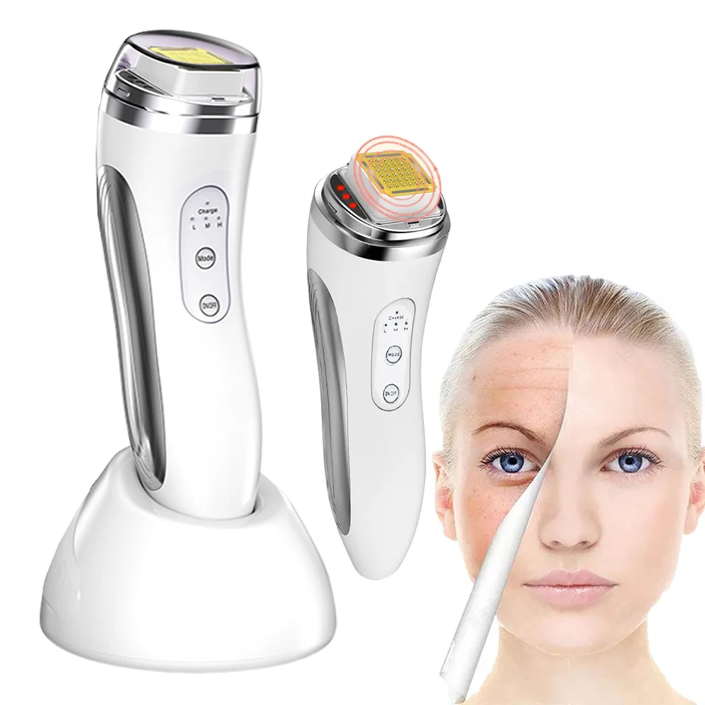 Immagine di Dispositivo Anti-età con Tecnologia RF Dot Matrix: Lifting Faciale Naturale e Rassodante per una Pelle Radiosa in Casa