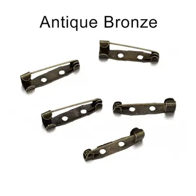 Image de Broches Vides pour Bijoux DIY - 50 pcs