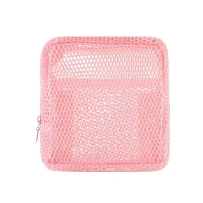 Image de Étui de Maquillage Portable avec Support - Rose & Noir