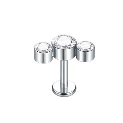 Image de Piercings en Titane & Zircone - Élégants & Hypoallergéniques
