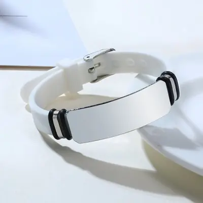 Image de Bracelet Silicone Personnalisé - Style Décontracté & Sport