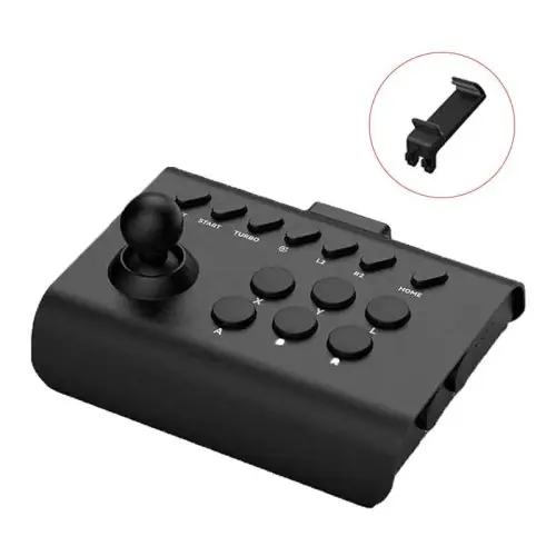 Image de Manette Arcade Sans Fil - Contrôleur Universel pour PC, PS4, Switch & Mobile