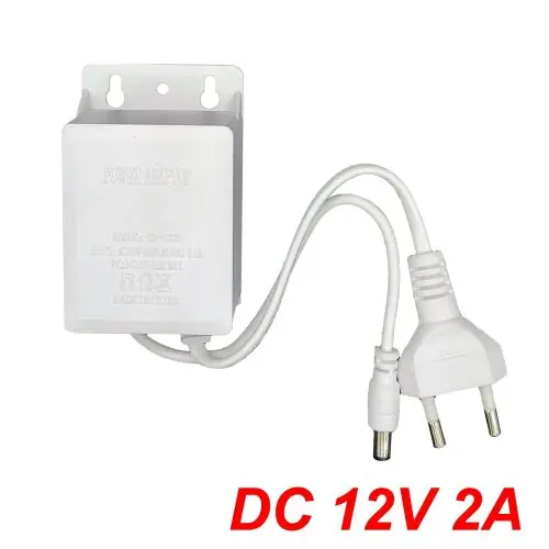 Image de Adaptateur 12V 2A Étanche pour Bandes LED