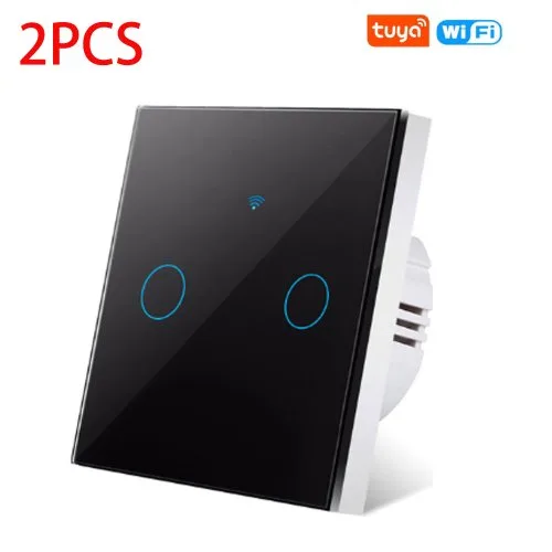 Zwart 2 gang 2PCS